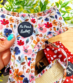 Little Enchanted Meadows Floral Dog Harness, 5 of 11