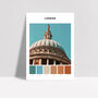 St Pauls, London, Colour Palette Print, thumbnail 2 of 3