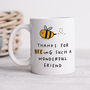 Personalised Thank You Mug 'Wonderful Friend', thumbnail 1 of 3