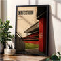 Arsenal Football Stadium Poster, thumbnail 2 of 5
