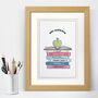 Teacher Personalised Print; Touches A Heart, thumbnail 1 of 4