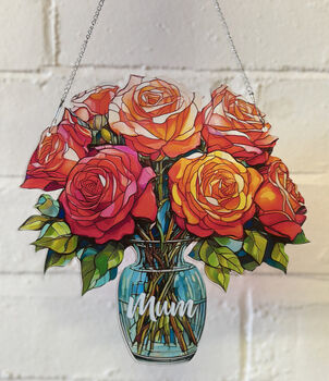Everlasting Roses In Vase, 3 of 6