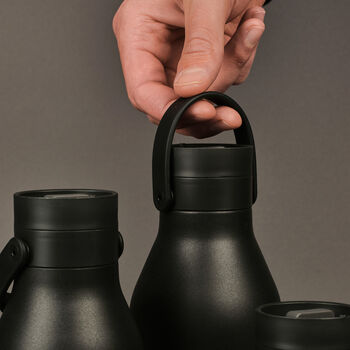 Circular And Co 750ml Stainless Steel Water Bottle Ink Black, 5 of 7