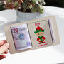 Personalised Christmas Elf Money Gift Holder, thumbnail 6 of 8