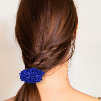 Silky Satine Rugby Scrunchie: Free UK Delivery, 6 of 12