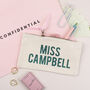 Personalised Glitter Name Gift Pencil Case, thumbnail 3 of 3
