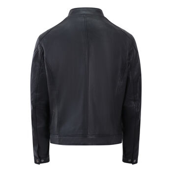 Mens' Luxury Sheepskin Leather Jacket, 5 of 9