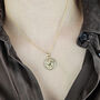 Pisces Zodiac Star Sign Gold Plated Necklace, thumbnail 2 of 4