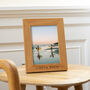 Personalised Oak Photo Frame, thumbnail 4 of 6