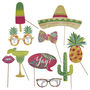 Tropical Hot Summer Party Photo Booth Props Pack, thumbnail 2 of 2