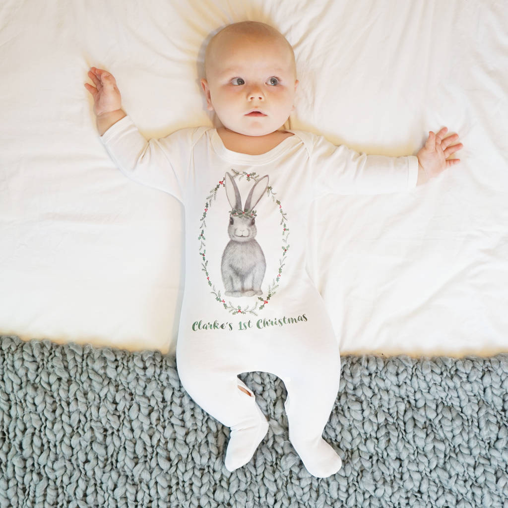 rabbit sleepsuit