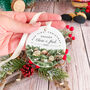 Our First Christmas Engaged Ornament Gift, thumbnail 1 of 7