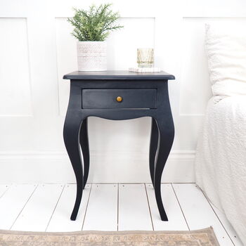Navy Bedside Table, 2 of 3