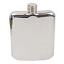 Personalised 6oz Stainless Steel Hip Flask, thumbnail 2 of 8