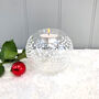 Christmas Glass Snowball T Light Holder, thumbnail 3 of 4