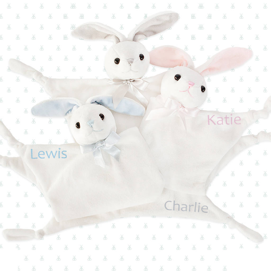 personalised jellycat bunny comforter