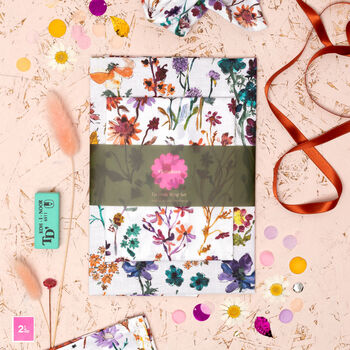 Floral Fabric Wrap Set, 7 of 10