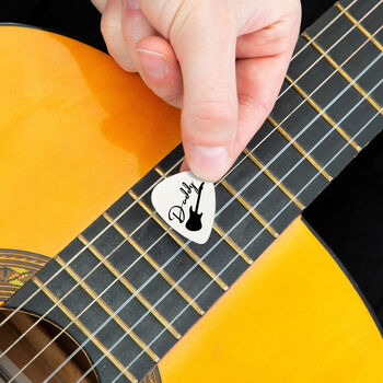 Personalised Name Guitar Plectrum / Pick Coloured Set, 2 of 6