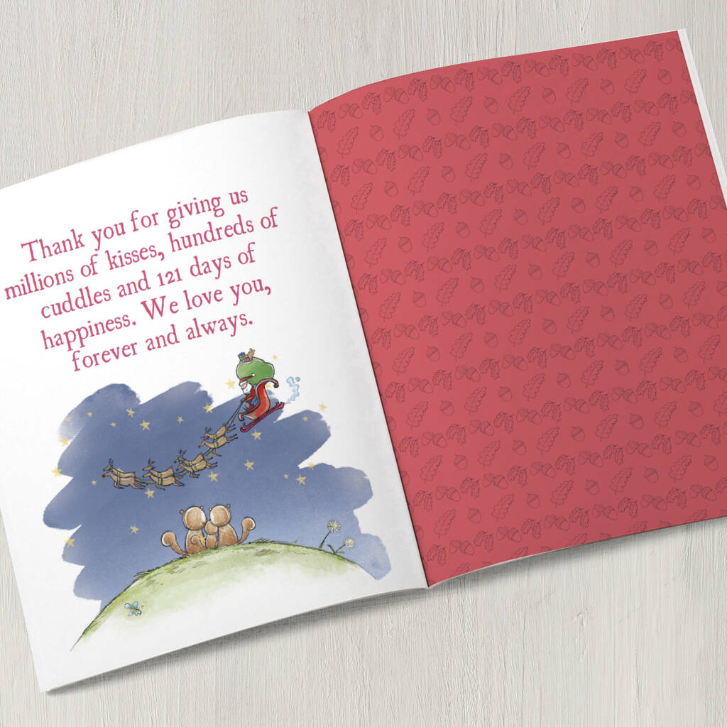 Personalized Baby First Christmas Childrens Book | for Baby and New Mums | Letterfest