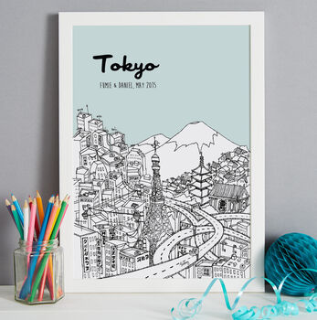 Personalised Tokyo Print, 10 of 10