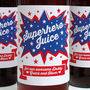 Personalised Daddy Superhero Juice Beer Labels, thumbnail 2 of 4
