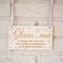 Glam Ma Wooden Sign, thumbnail 1 of 2
