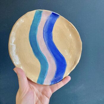 Wavy Dreams Ceramic Side Plate, 5 of 8