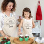 Personalised Matching Family Apron With Names, thumbnail 1 of 3