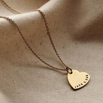 Personalised Heart Name Necklace, 3 of 6