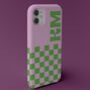 Personalised Checkerboard Initial Phone Case, thumbnail 4 of 12