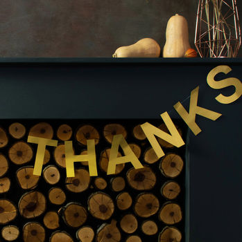 Give Thanks Thanksgiving Banner, 5 of 5
