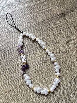 Custom Healing Crystal Phone Charm, 5 of 6