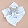Personalised Teddy Bear Comforter For Baby, thumbnail 1 of 9