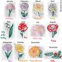 Personalised Birthday Flower Organic Cotton Cap Gift, thumbnail 4 of 7