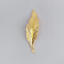 G Decor Large Gold Leaves Door Pull Draw Handle, thumbnail 5 of 8