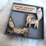Couples Personalised Wooden Magnet Set, thumbnail 1 of 2