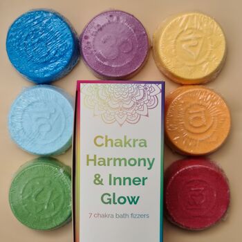 Seven Chakra Bath Fizzer Gift Set, 2 of 4