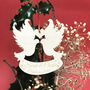 Personalised Christmas Doves Decoration, thumbnail 3 of 3