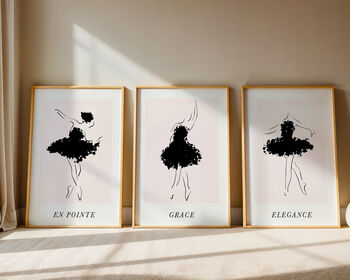 Set Of Three Ballet Posters, 2 of 7