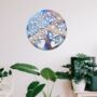 Mystery Metal Tree Of Life Round Modern Room Wall Art, thumbnail 6 of 12