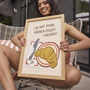 I Do Not Speak French Except Croissant Print, thumbnail 2 of 10
