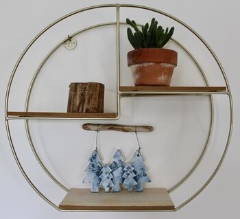Woodland Trees And Drift Wood Wall Hanging, 3 of 8