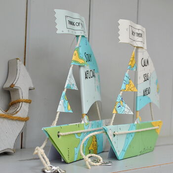 Personalised Father's Day Sail Boat Card, 9 of 11