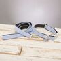 Chichester Blue And White Striped Collar And Lead Set, thumbnail 8 of 11
