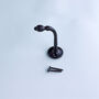 G Decor Heavy Duty Traditional Black Cast Iron Coat Hooks, thumbnail 3 of 8