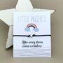 'After Every Storm Comes A Rainbow' Wish Bracelet, thumbnail 1 of 3