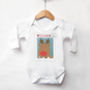 Personalised Rudolph 'My 1st Christmas' Baby Vest, thumbnail 3 of 6