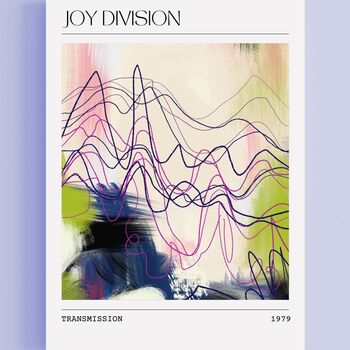 Joy Division Transmission Song Inspired Art Print, 2 of 4