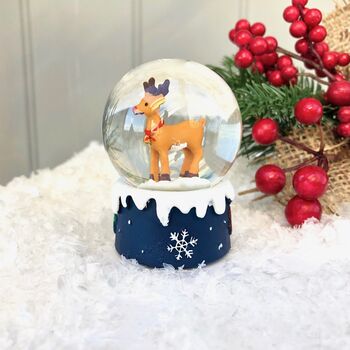 Reindeer Snow Globe, 2 of 3