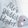 Personalised Baby Snuggle Blanket, thumbnail 7 of 7